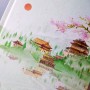 Фактурний блокнот з ілюстраціями в стилі китайської акварелі "Душевний спокій"